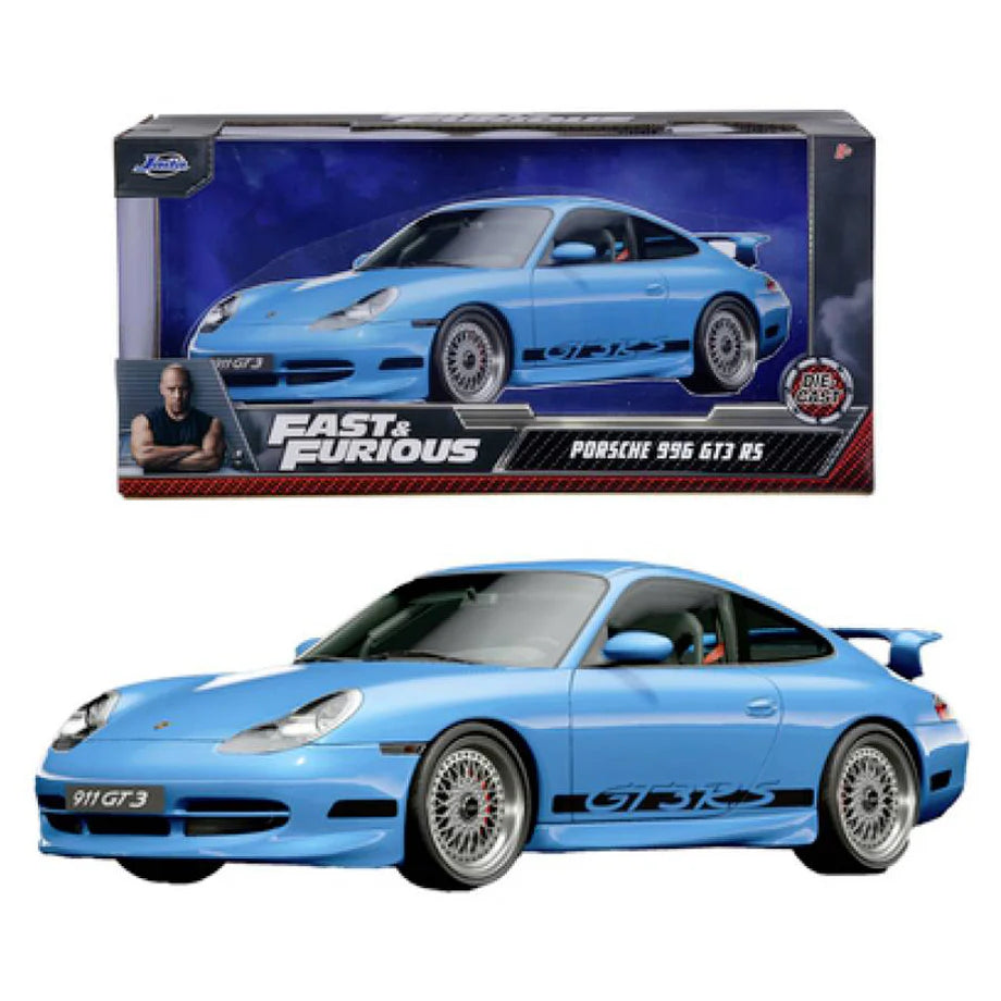 Jada Fast & Furious 2001 Porsche 911 GT3 R5 Die-cast Car (1:24)