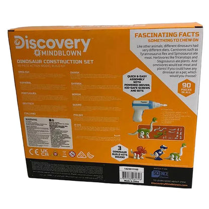 Discovery Mindblown Dinosaur Construction Set (90 Pieces)