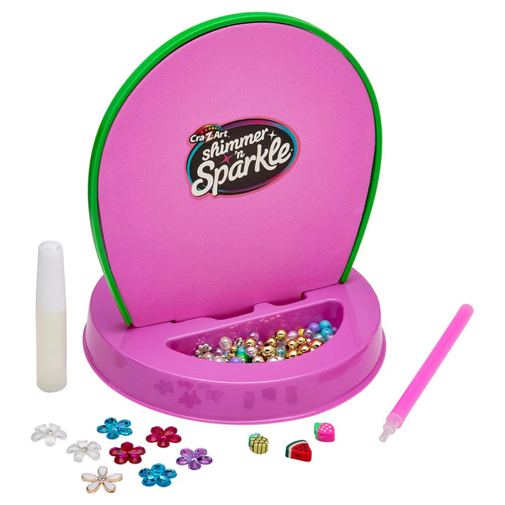 CraZ Art Shimmer 'n Sparkle Sparkling Headband and Barrettes D.I.Y. Kit