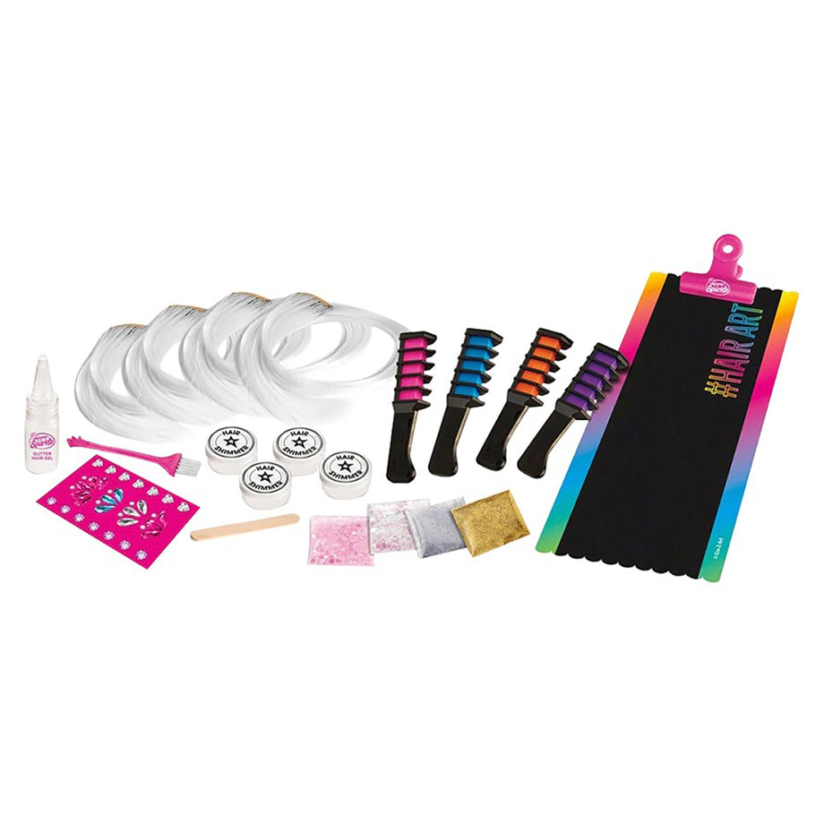 Shimmer N Sparkle Color FX Hair Extension Studio (6 Pieces)
