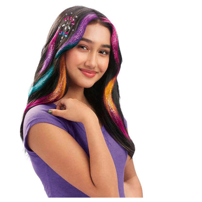 Shimmer N Sparkle Color FX Hair Extension Studio (6 Pieces)