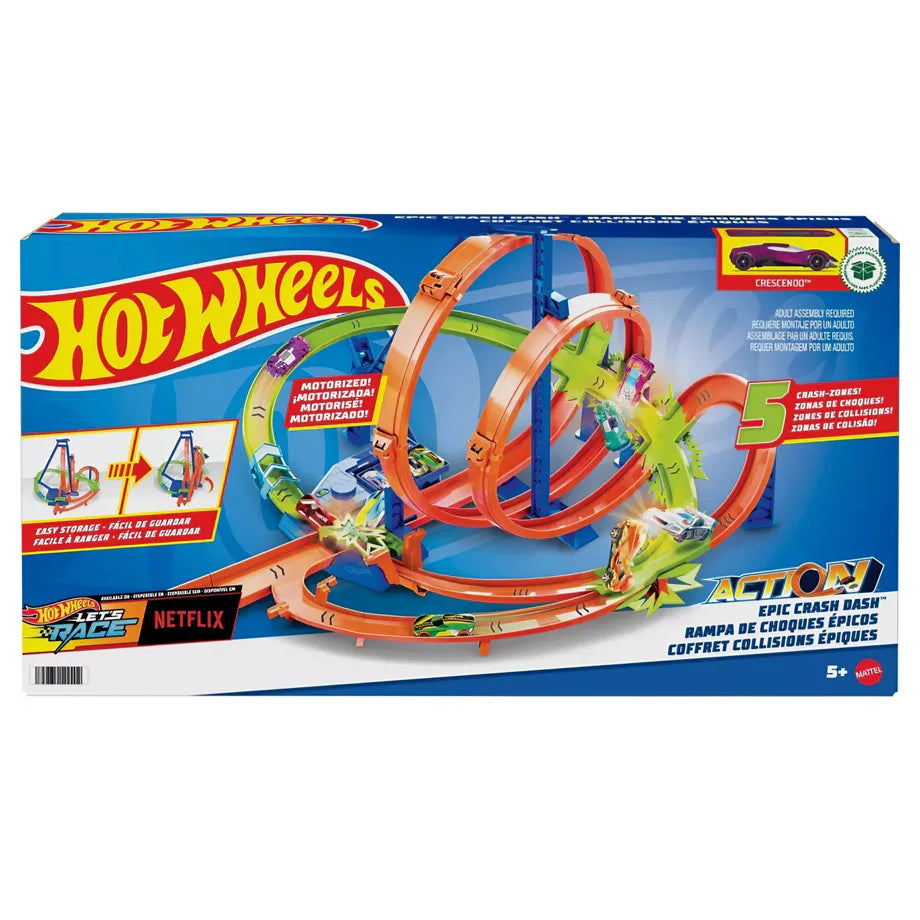 Hot Wheels Action Epic Crash Dash Track Set