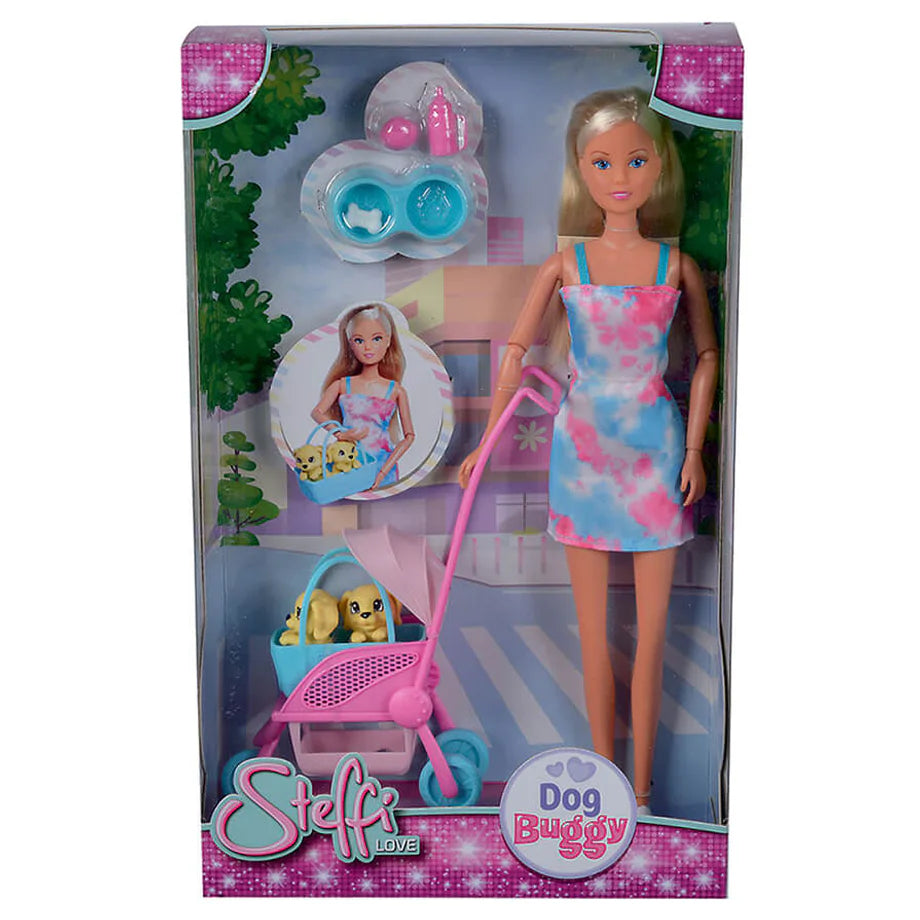 Steffi Love Dog Buggy Fashion Doll (29 cm)