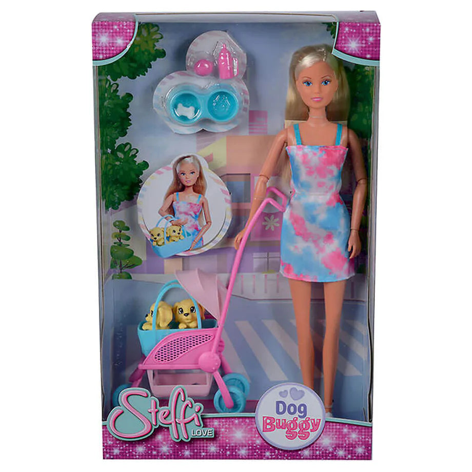 Steffi Love Dog Buggy Fashion Doll (29 cm)
