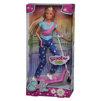 Steffi Love Scooter Fun Fashion Doll (33 cm)