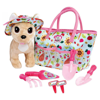 Simba Chi Chi Love Happy Gardening Mascot Dog Plush Toy (8 Pieces)