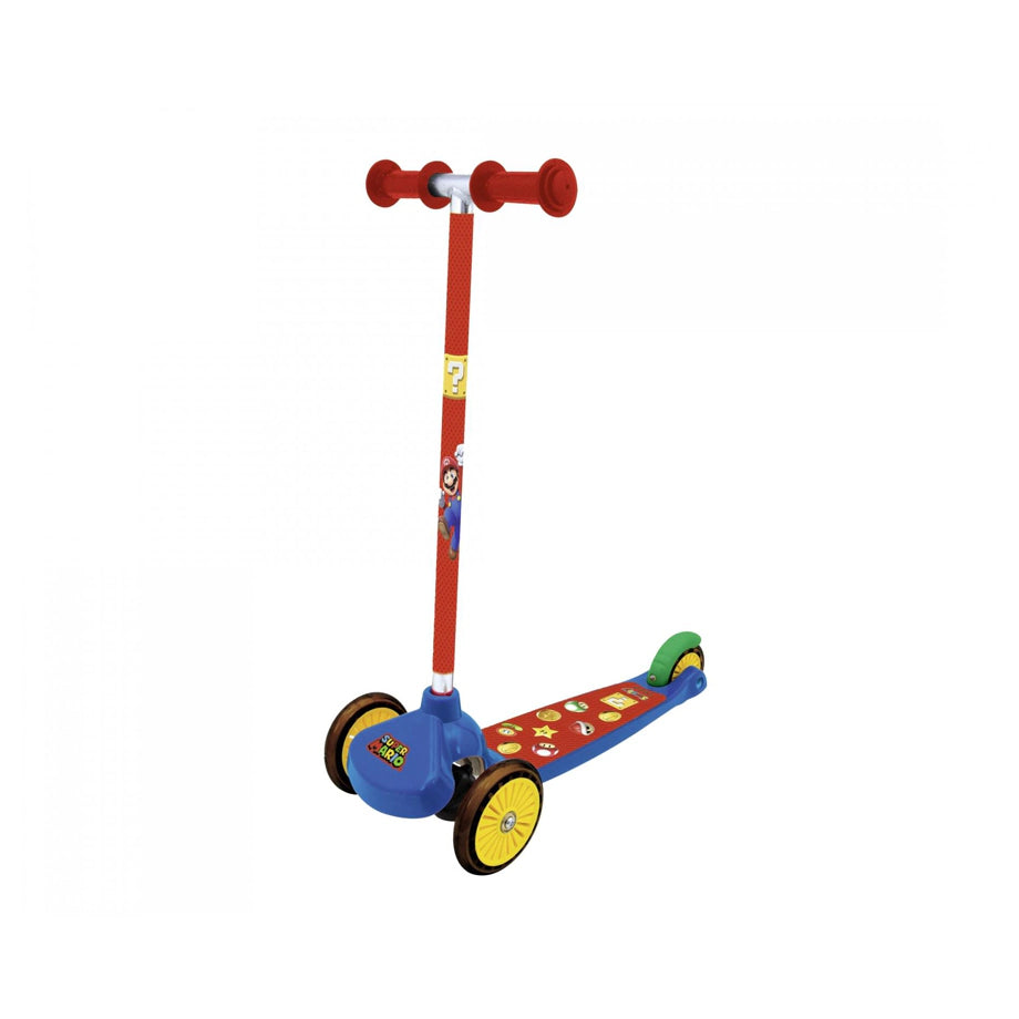 Smoby Super Mario 3-Wheel Twist Scooter