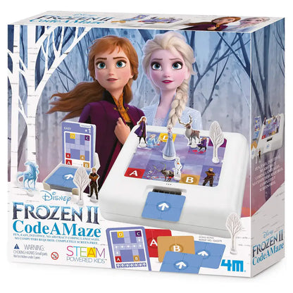 4M Disney Frozen 2 Code A Maze Card Game