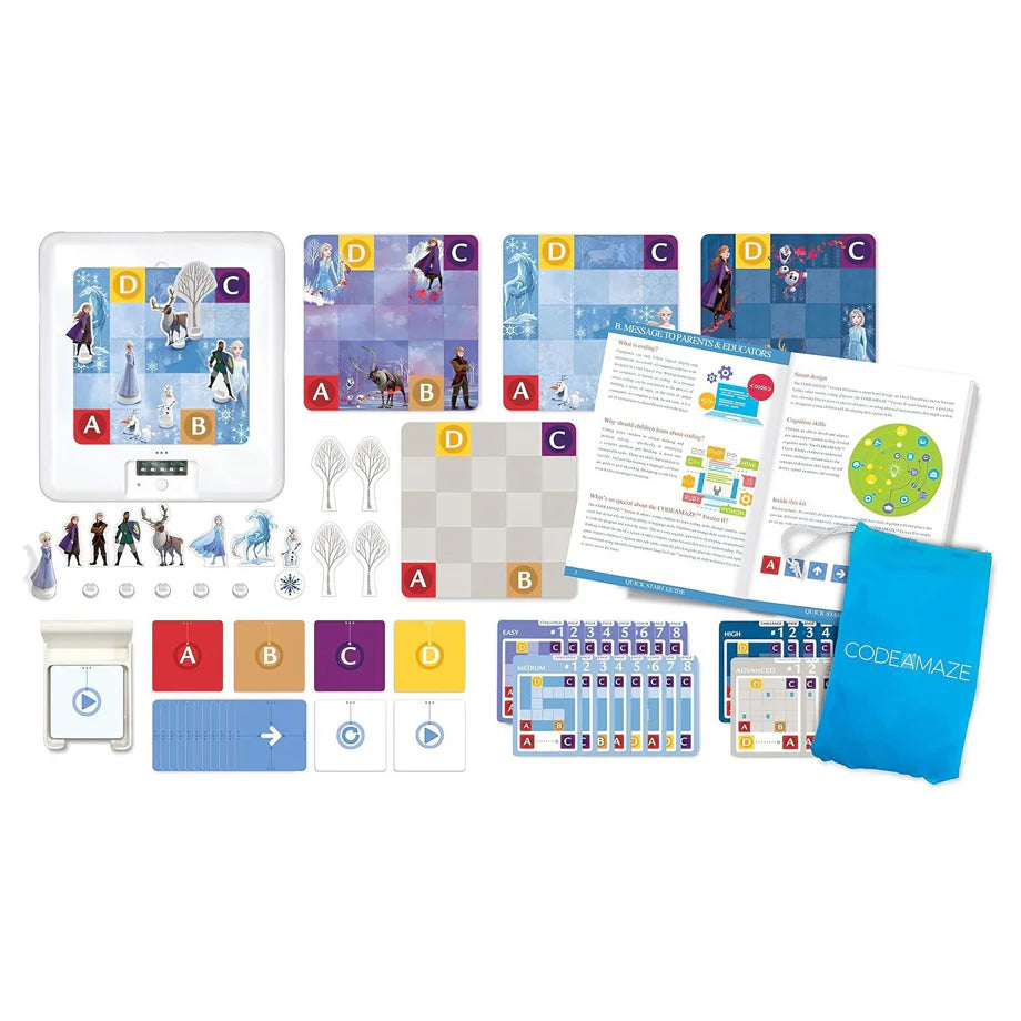 4M Disney Frozen 2 Code A Maze Card Game