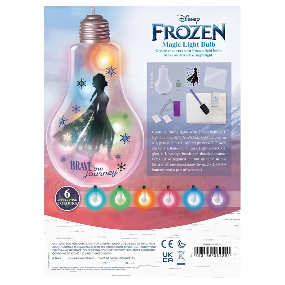 4M Disney Frozen Brave the Journey Magic Light Bulb