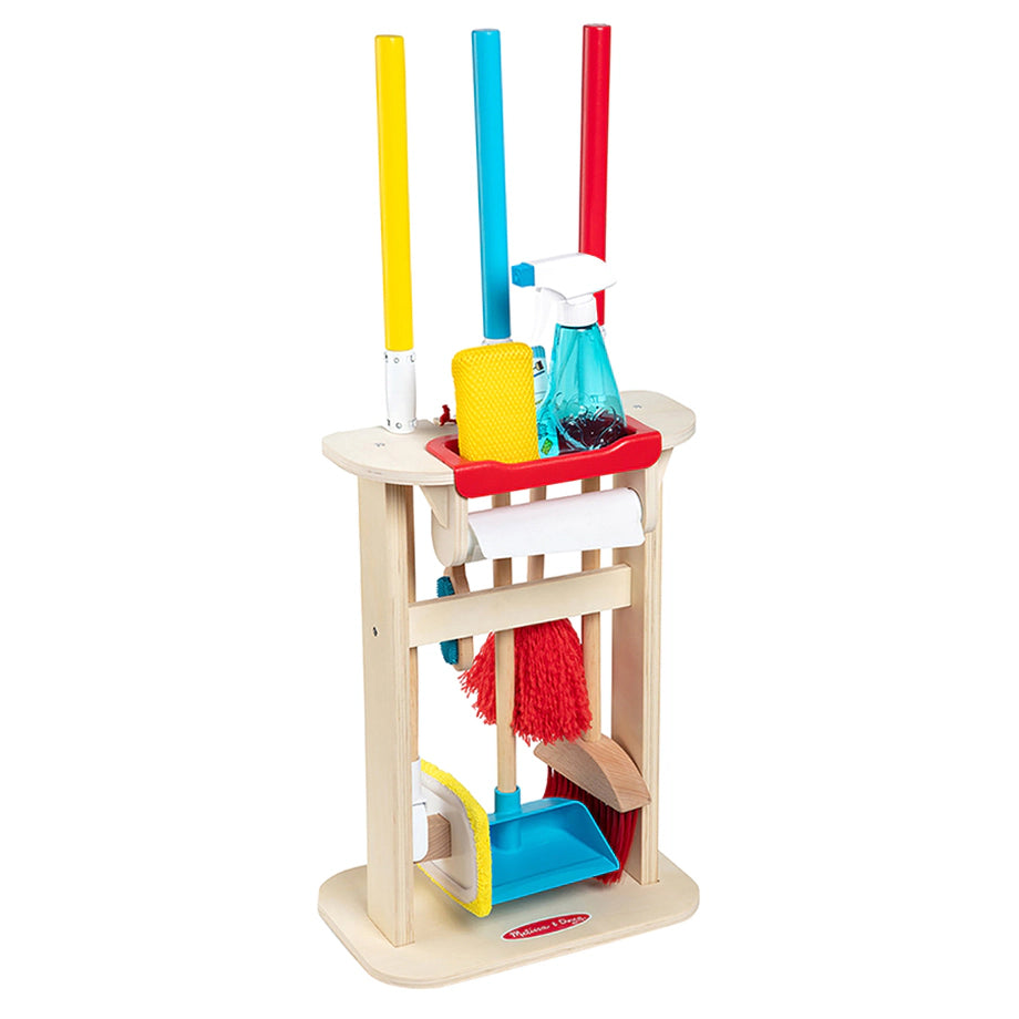 Melissa & Doug Deluxe Sparkle & Shine Cleaning Playset (11 Pieces)