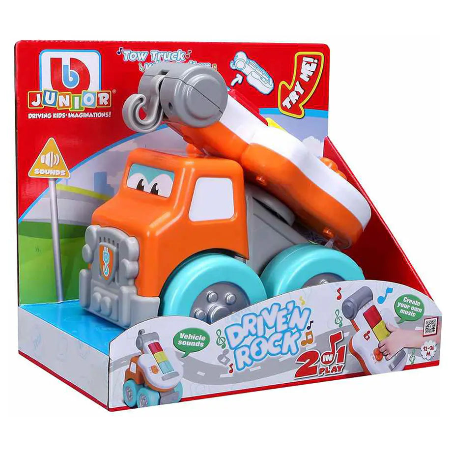BB Junior 2-in-1 Drive 'N Rock Vehicle (Assorted)