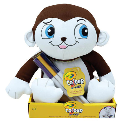 Crayola Color Me Monkey Plush Toy