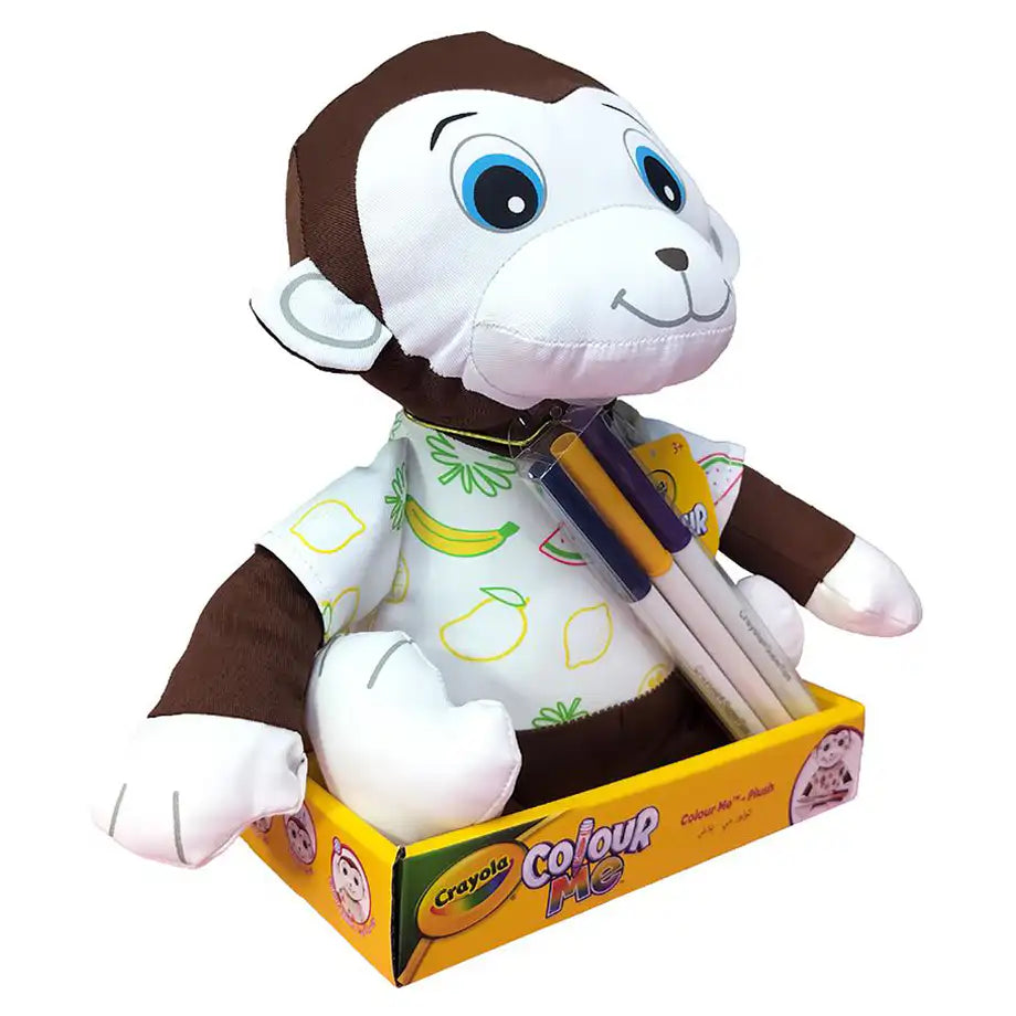 Crayola Color Me Monkey Plush Toy