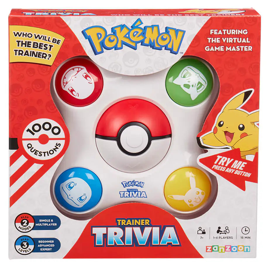 Pokemon Trainer Trivia Quiz Game