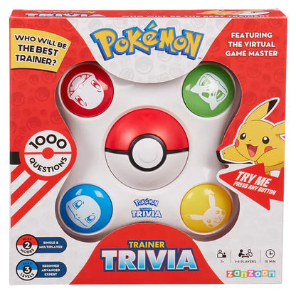 Pokemon Trainer Trivia Quiz Game