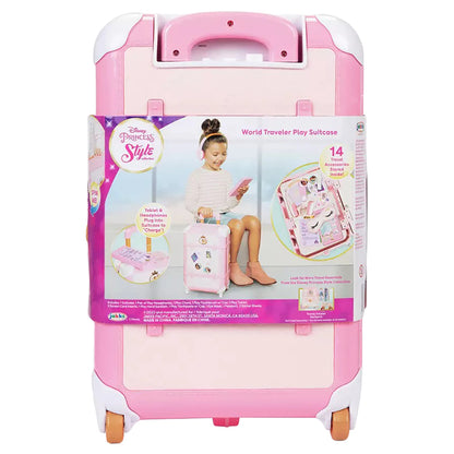 Disney Princess Style World Traveler Pretend Play Suitcase