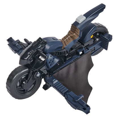 DC Batman Adventures Transformable Batcycle Toy (40 cm)
