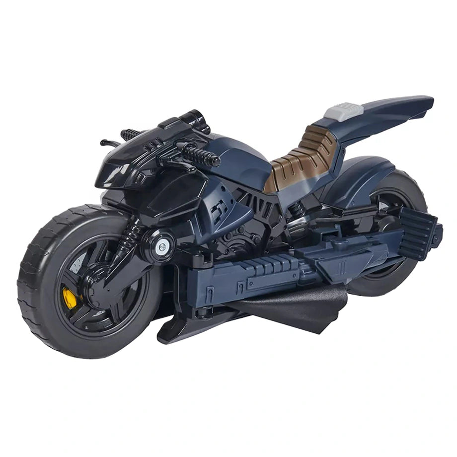 DC Batman Adventures Transformable Batcycle Toy (40 cm)