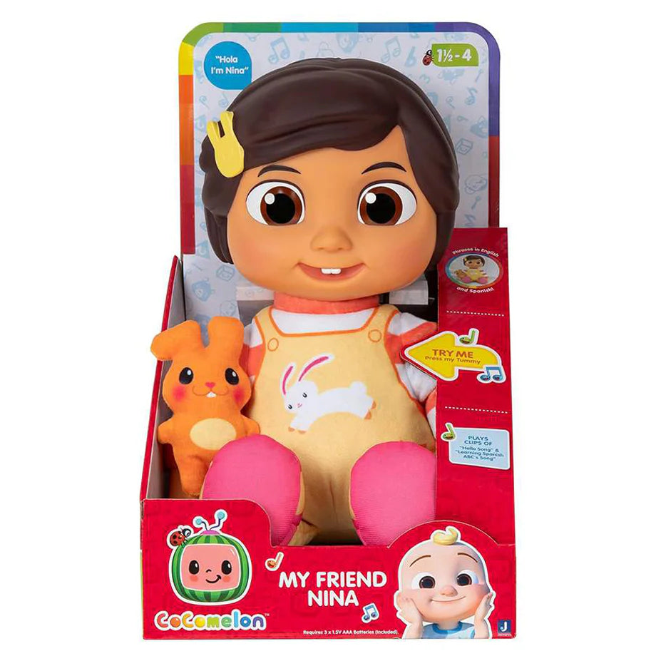 Cocomelon My Friend Nina Plush Toy (30 cm)