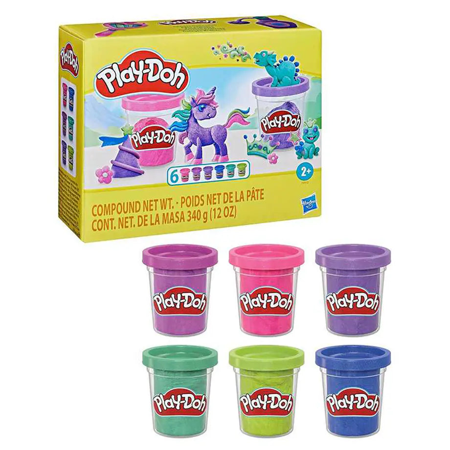 Play-Doh Sparkle Compound 2.0 Collection (340 g , 6 Pack)