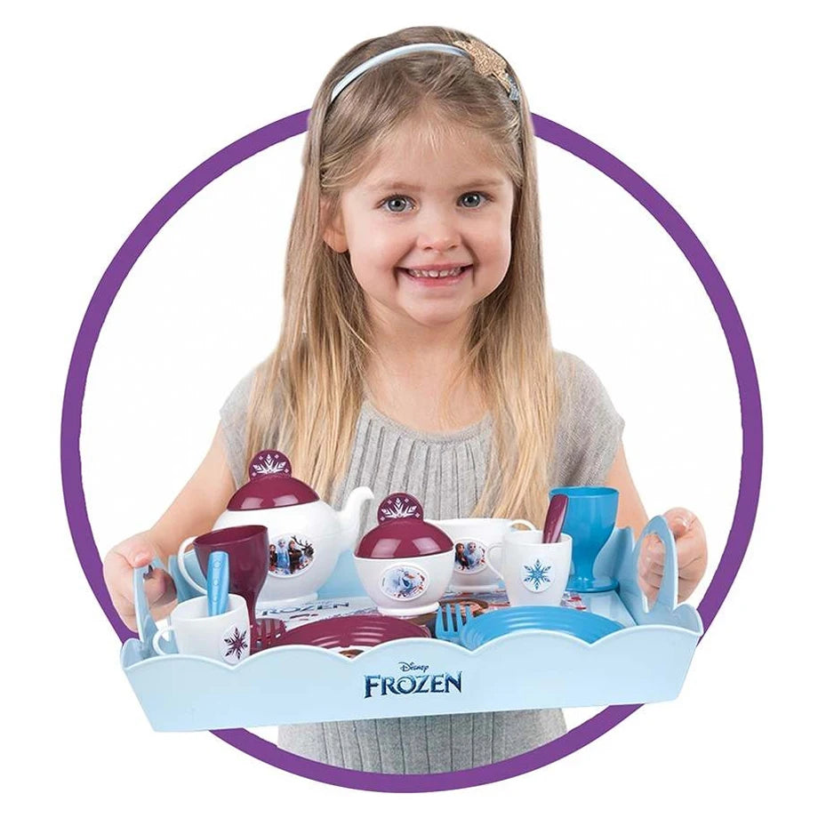 Disney Frozen XL Tea Time Tray Set (17 Pieces)