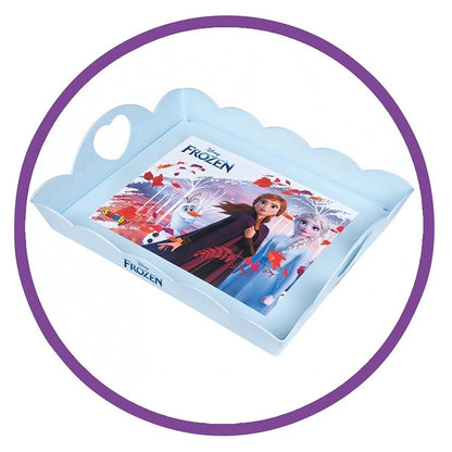 Disney Frozen XL Tea Time Tray Set (17 Pieces)