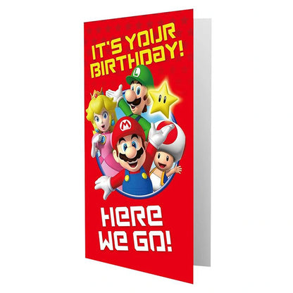 Danilo Super Mario It's Your Birthday! Red Birthday Card