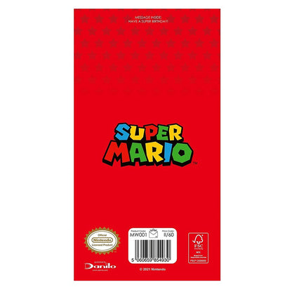Danilo Super Mario It's Your Birthday! Red Birthday Card