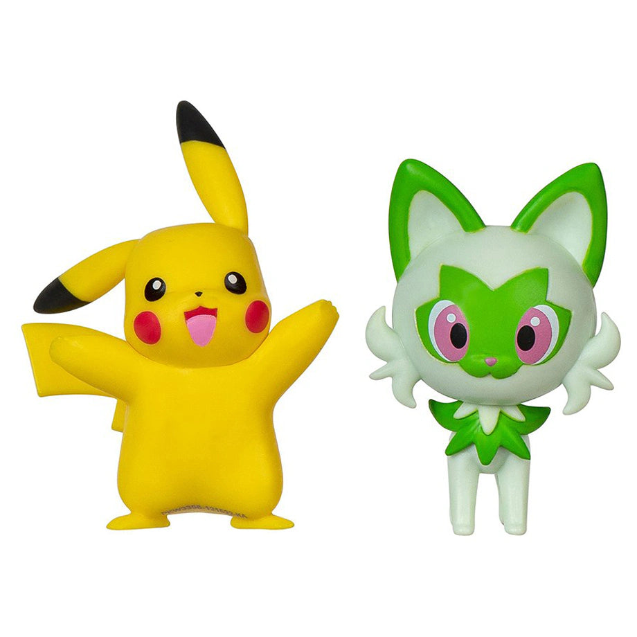 Pokemon Gen IX Battle Figure Set (5 cm, 2 Pack, Assorted)