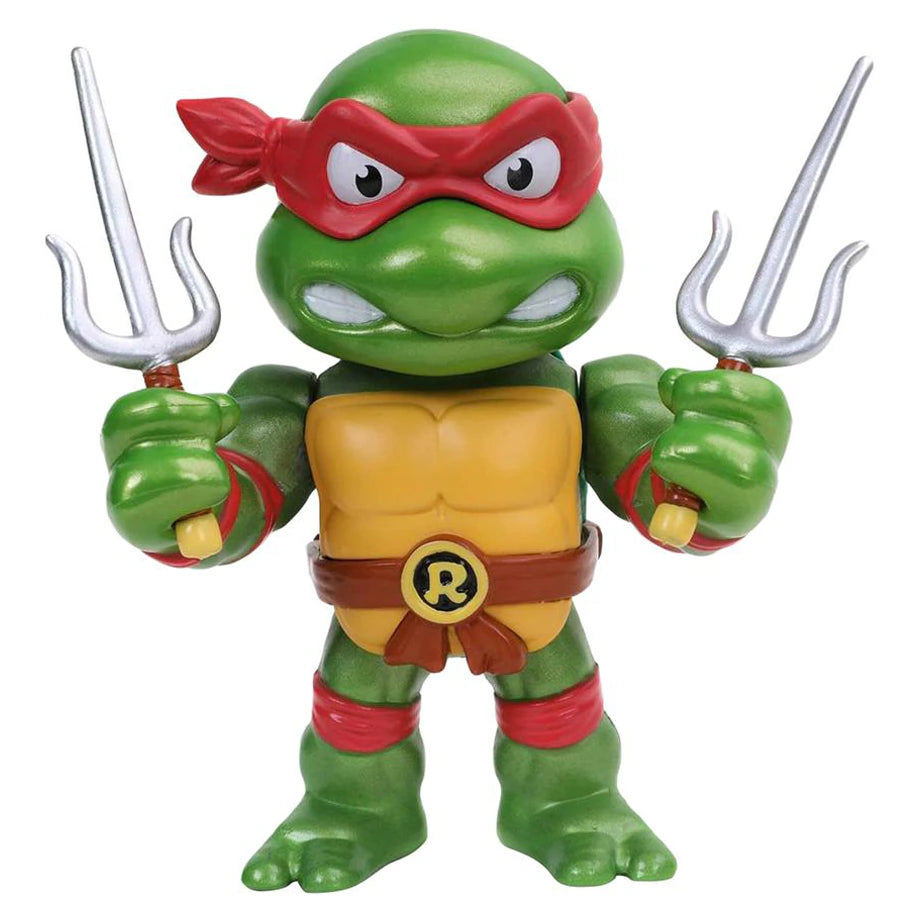 Teenage Mutant Ninja Turtles Metal Die-cast Raphael Figure (10 cm)