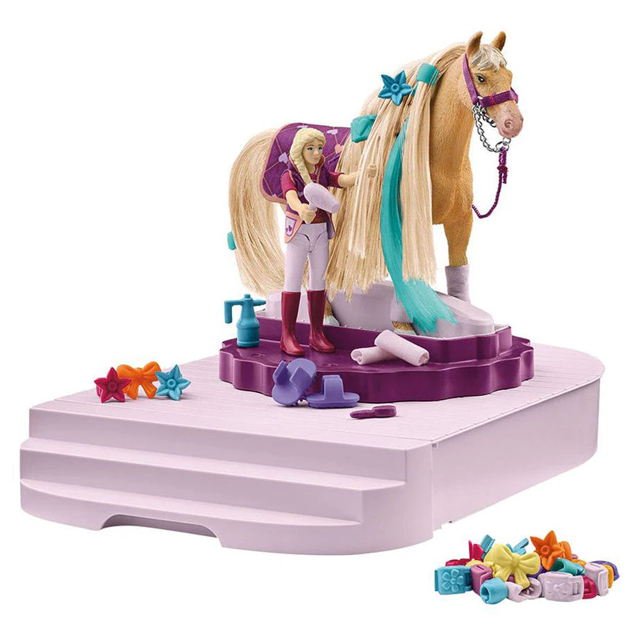 Schleich Horse Club Sofia's Beauties Horse Grooming Station Playset