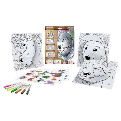Crayola Pops Wilderness 3D Activity Set