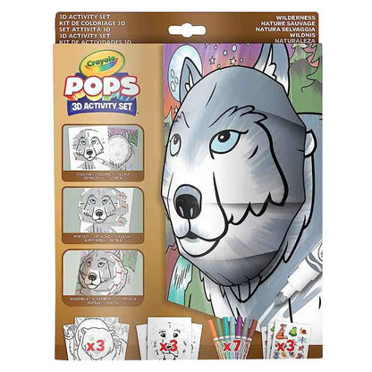 Crayola Pops Wilderness 3D Activity Set