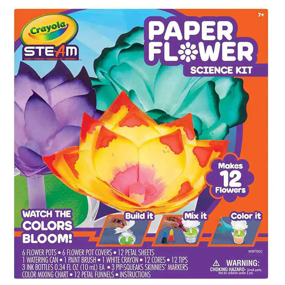 Crayola STEAM Paper Flower Science Kit