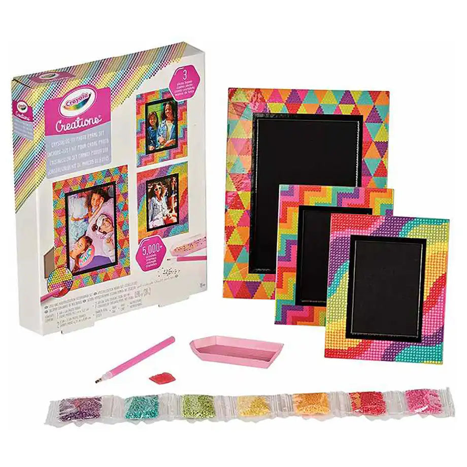 Crayola Creations Crystalize Photo Frame Set