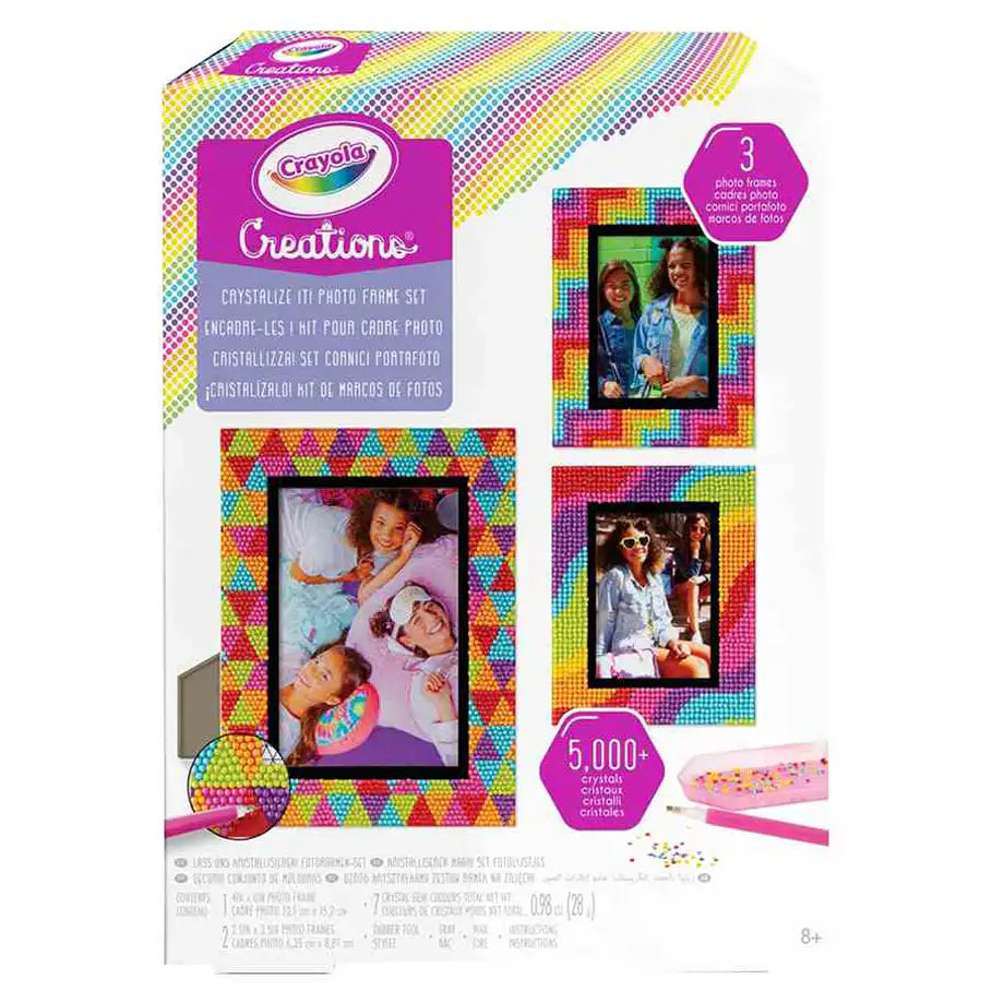 Crayola Creations Crystalize Photo Frame Set