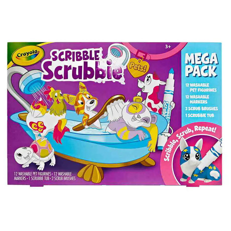 Crayola Scribble Scrubbie Pets Mega Pack