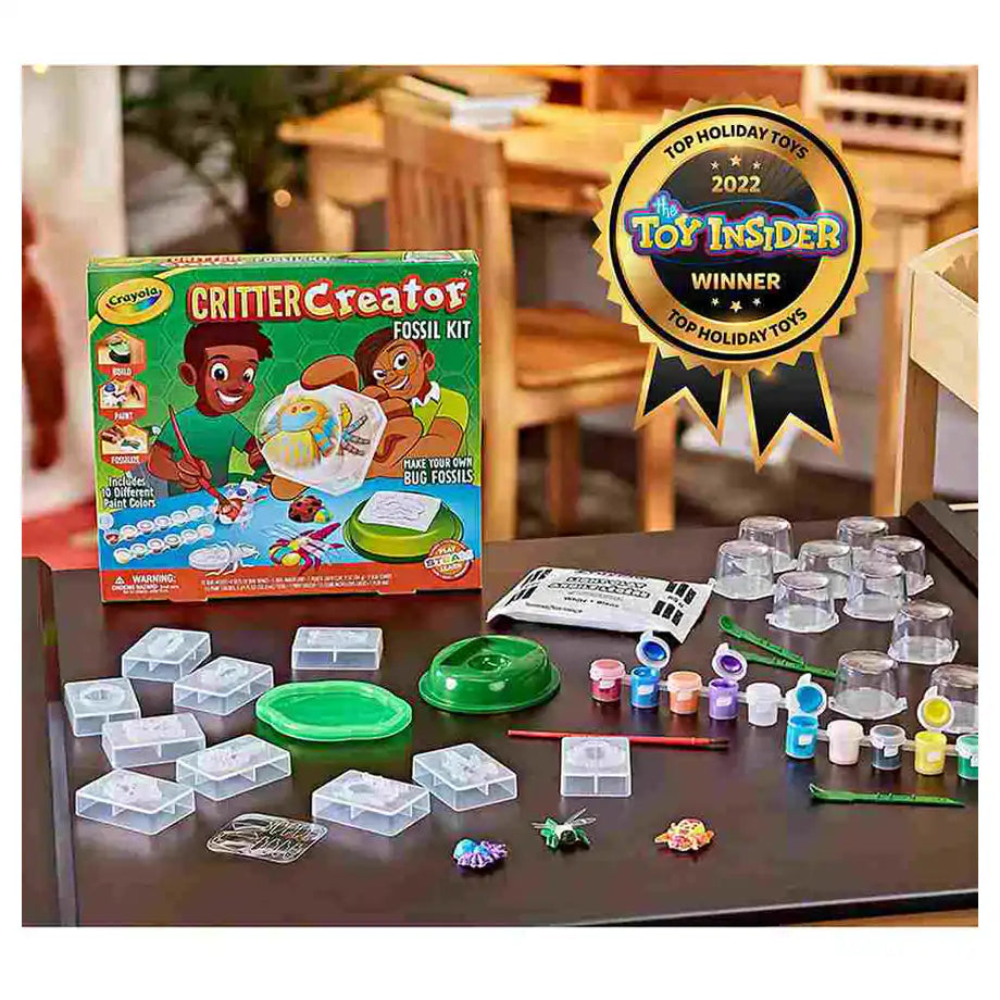 Crayola Critter Creator Metallic Bug Fossil Kit