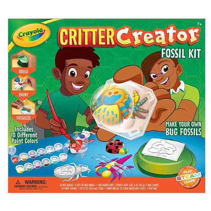 Crayola Critter Creator Metallic Bug Fossil Kit
