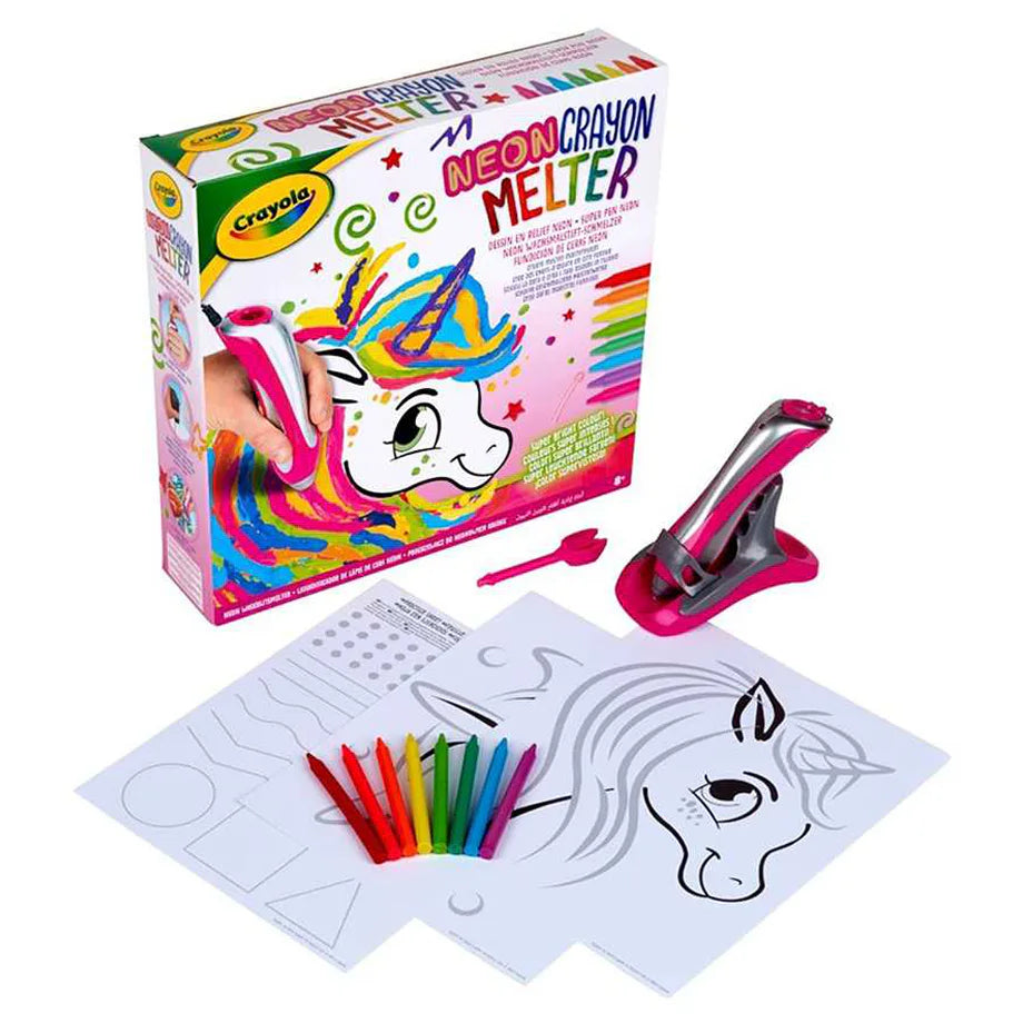 Crayola Neon Crayon Melter Unicorn Craft Kit