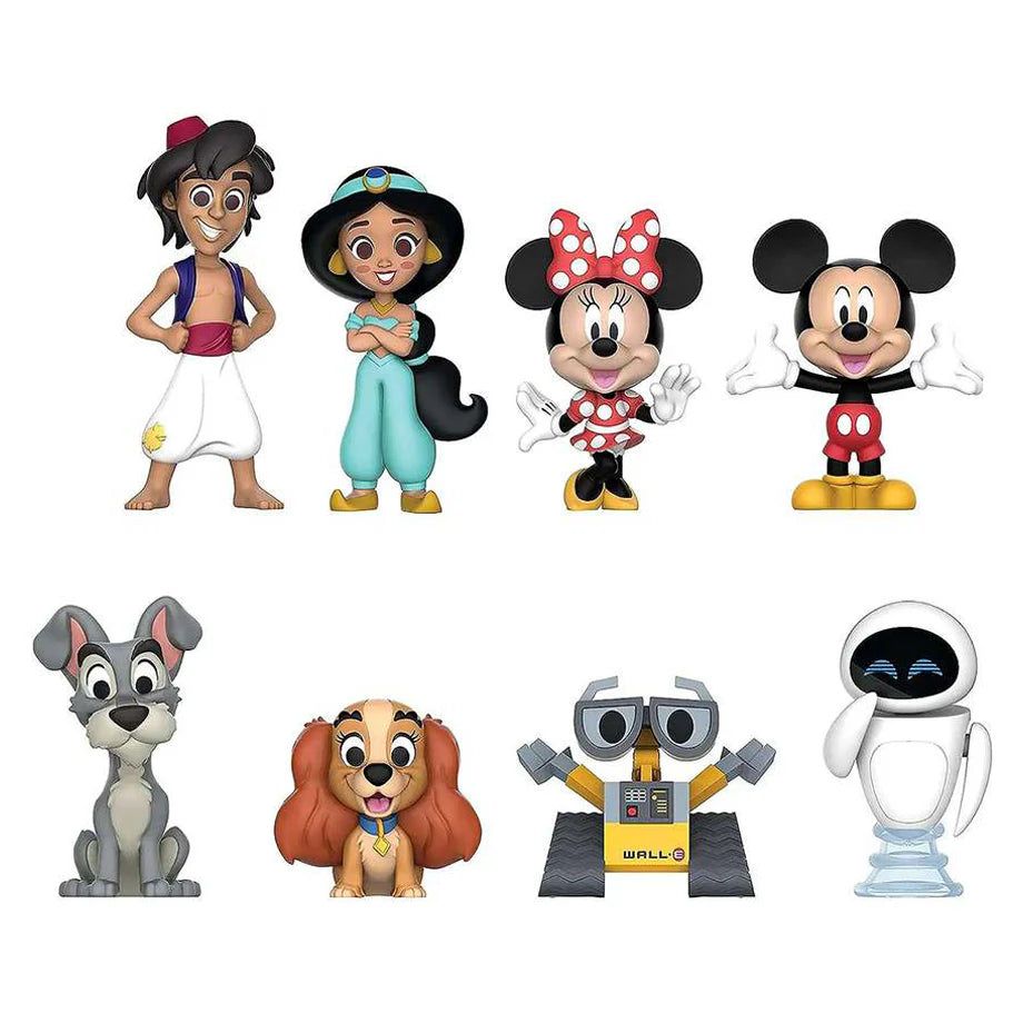 Disney 100 Years of Love Celebration Figure Set (7 cm, 8 Pack)