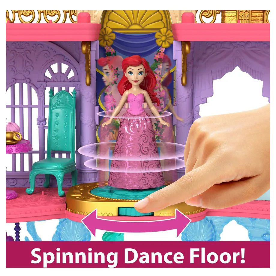 Disney Princess Deluxe Castle House with Ariel Doll Playset