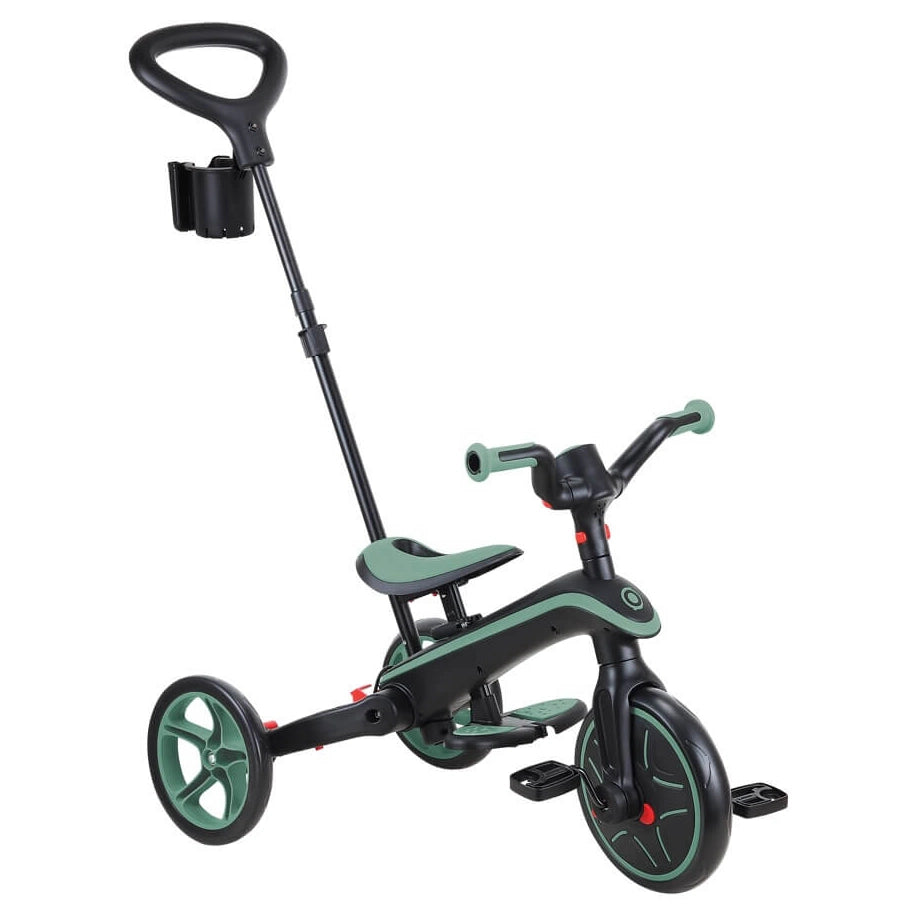 Globber Explorer Foldable 4-in-1 Trike (Olive)