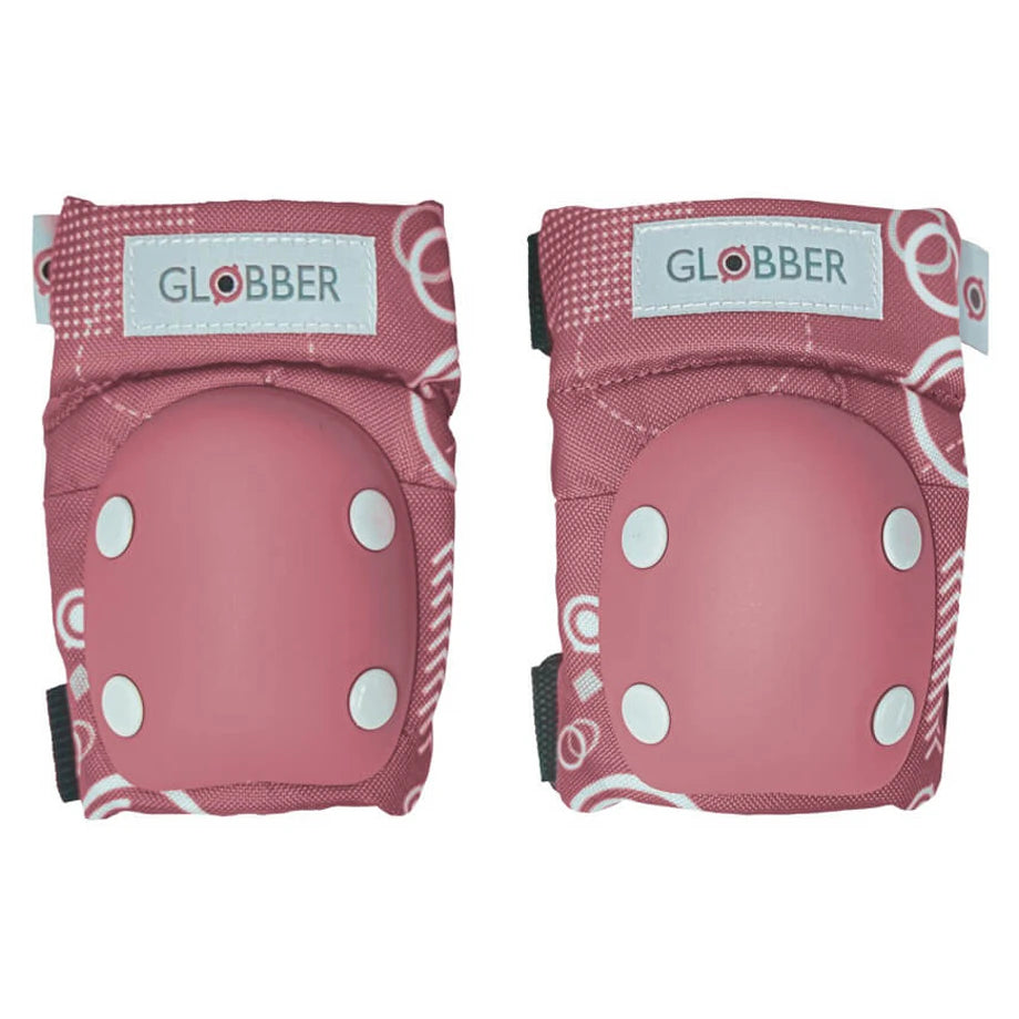 Globber Toddler Elbow & Knee Pad (Pink Shapes)