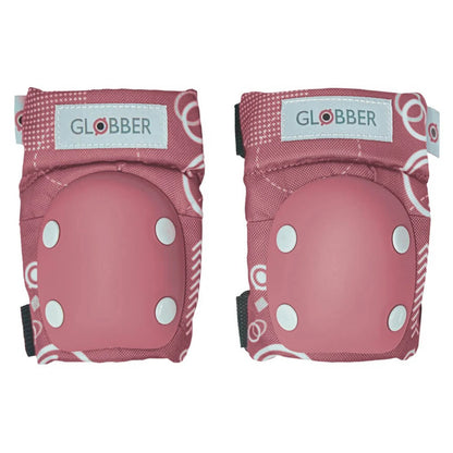 Globber Toddler Elbow & Knee Pad (Pink Shapes)