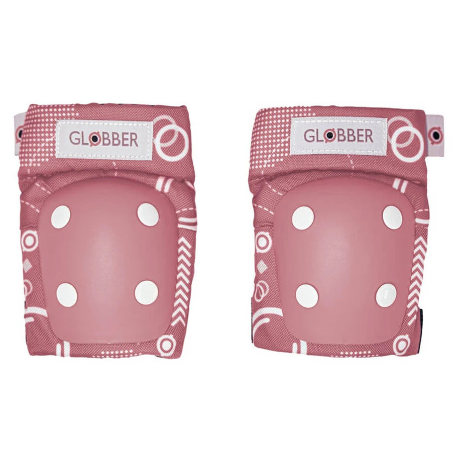 Globber Toddler Elbow & Knee Pad (Pink Shapes)