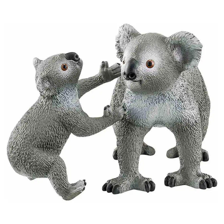 Schleich Koala Mother with Baby Animal Figures