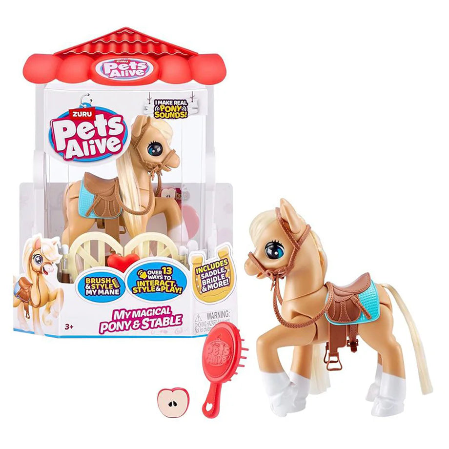 Pets Alive My Magical Pony & Stable Toy