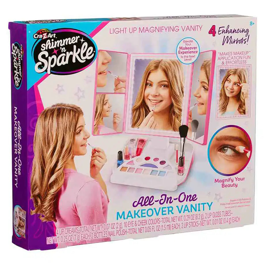 Cra-Z-Art Shimmer N Sparkle All-In-One Makeover Vanity Set